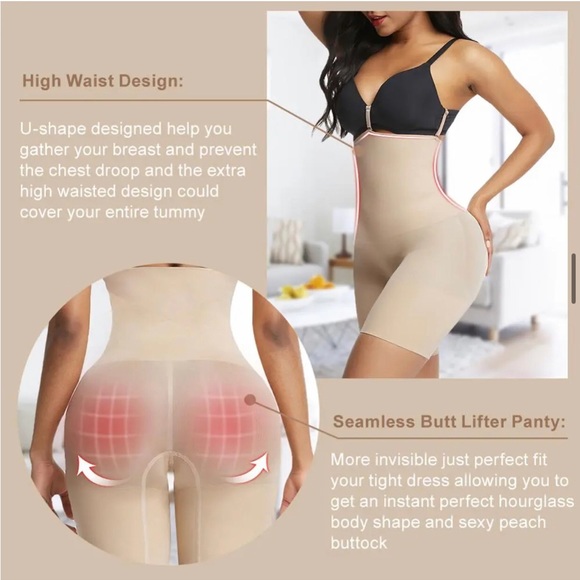 Shapeware Seamless High Waisted Shorts Faja - Picture 10 of 13
